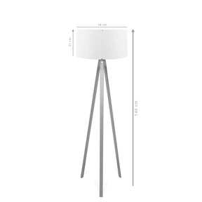 Lampadar AYD-2225, maro, 21x38x140 cm