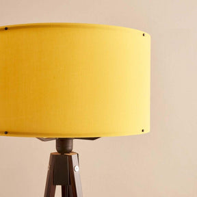 Lampadar AYD-3448, galben/maro inchis, 20x21x140 cm