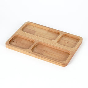 Platou PHO008, stejar, lemn, 27x2x20 cm