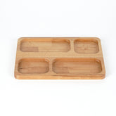 Platou PHO008, stejar, lemn, 27x2x20 cm