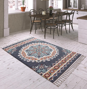 Covor COLORADO, 120x180 cm, forma dreptunghiulara, material sintetic, multicolor, 11961
