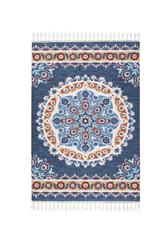 Covor COLORADO, 120x180 cm, forma dreptunghiulara, material sintetic, multicolor, 11961
