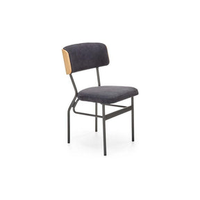 Scaun SMART KR, stejar/gri antracit, otel, 50x53x82 cm