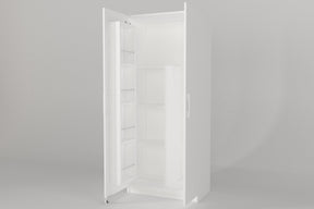Dulap baie ODEON V2, alb, PAL, cu 2 usi, 76x44x180 cm
