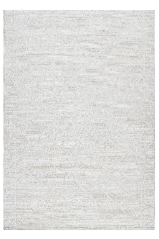 Covor MODA, 100x200 cm, forma dreptunghiulara, poliester, gri, 1200