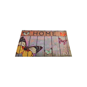 Covoras intrare Butterfly, 40x60 cm, forma dreptunghiulara, multicolor