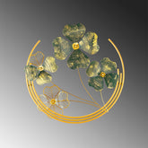 Decoratiune perete SHIHEZI, multicolor, metal, 50x50 cm
