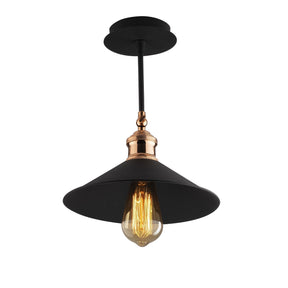 Set lustra si lampa BERCESTE SET3, negru, metal