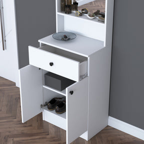 Mobilier hol 893RAN1730, alb, PAL melaminat, 60x36x183 cm