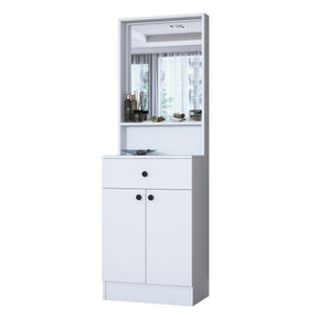 Mobilier hol 893RAN1730, alb, PAL melaminat, 60x36x183 cm