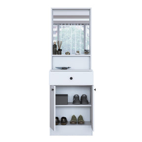 Mobilier hol 893RAN1730, alb, PAL melaminat, 60x36x183 cm