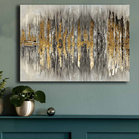 Tablou 895FNA1198, multicolor, panza/lemn, 100x70 cm