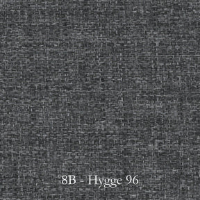 Scaun BOS 10, negru/gri inchis - Hygge 96, lemn de fag/stofa clasica, 43x40x94 cm