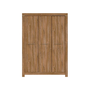 Dulap GENT, stejar, PAL, cu 3 usi, 150x56x210 cm