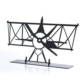 Accesoriu decorativ GLIDER, negru, metal, 28x17 cm