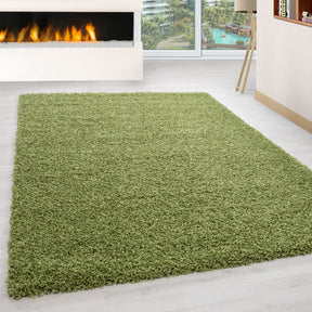 Covor LIFE, 80x250 cm, forma dreptunghiulara, polipropilena, verde, 1500 - V2