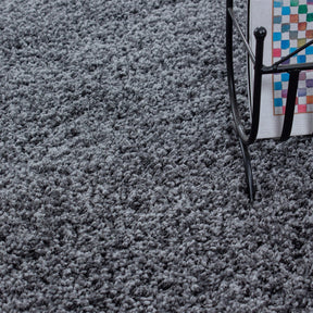 Covor LIFE, 80x250 cm, forma dreptunghiulara, polipropilena, gri inchis, 1500 - V2