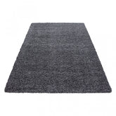 Covor LIFE, 80x250 cm, forma dreptunghiulara, polipropilena, gri inchis, 1500 - V2