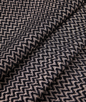 Covor 23033A, 60x100 cm, forma dreptunghiulara, bumbac, negru