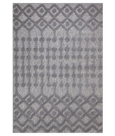Covor 58388A, 80x150 cm, forma dreptunghiulara, polipropilena, gri