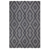 Covor 58594A, 80x150 cm, forma dreptunghiulara, polipropilena, gri antracit