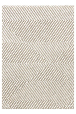Covor 19270A, 80x150 cm, forma dreptunghiulara, polipropilena, crem