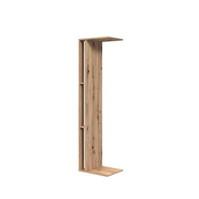 Raft baie AVIOLA, stejar artisan, PAL laminat, 45x35x168 cm