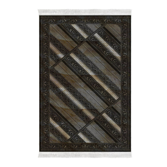 Covor 731, 80x120 cm, forma dreptunghiulara, poliester, multicolor