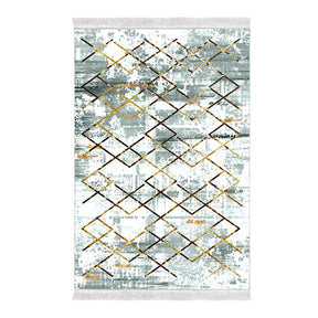 Covor M5026, 80x120 cm, forma dreptunghiulara, poliester, multicolor