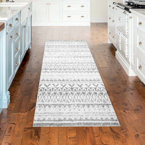Covor F5078 - V2, 80x120 cm, forma dreptunghiulara, poliester, gri