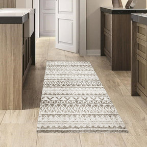 Covor F5078 - V2, 80x120 cm, forma dreptunghiulara, poliester, maro
