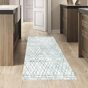 Covor F5079 - V2, 80x120 cm, forma dreptunghiulara, poliester, verde deschis