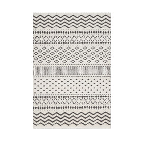 Covor F5086 - V2, 80x120 cm, forma dreptunghiulara, poliester, bej/maro