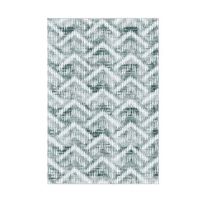 Covor F5124 - V2, 80x120 cm, forma dreptunghiulara, poliester, verde