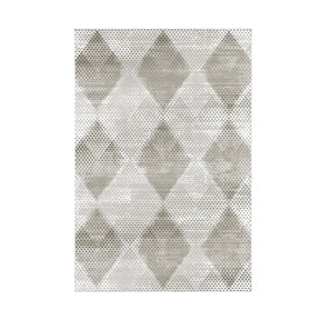 Covor F5131 - V2, 80x120 cm, forma dreptunghiulara, poliester, bej