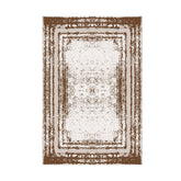 Covor M5132 - V2, 80x120cm,  forma dreptunghiulara, poliester, maro/crem