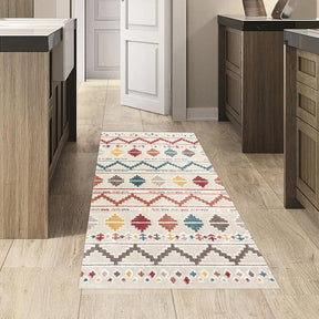 Covor F5001, 80x120 cm, forma dreptunghiulara, poliester, multicolor