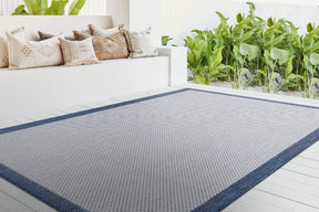 Covor FRESCO, 50x80 cm, forma dreptunghiulara, material textil, albastru, 23745A