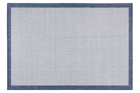 Covor FRESCO, 50x80 cm, forma dreptunghiulara, material textil, albastru, 23745A