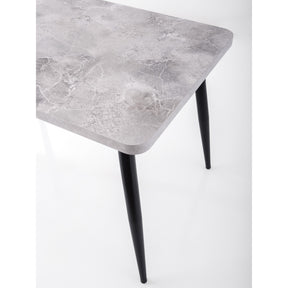 Masa OSLO 3073, gri cu efect de marmura, 120x70x75 cm