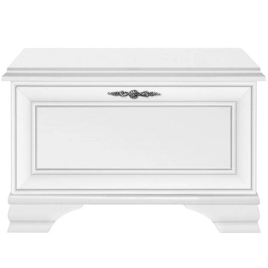 Pantofar Idento, alb, PAL, 80x35x50 cm