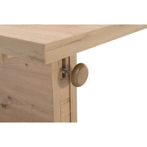 Masuta cafea Monaco, PAL/ABS , stejar sonoma, mecanism de ridicare, 120/160x67x59/76 cm