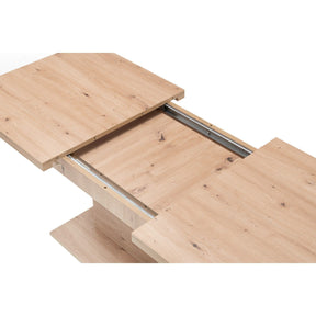 Masuta cafea Monaco, PAL/ABS , stejar sonoma, mecanism de ridicare, 120/160x67x59/76 cm