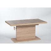 Masuta cafea Monaco, PAL/ABS , stejar sonoma, mecanism de ridicare, 120/160x67x59/76 cm