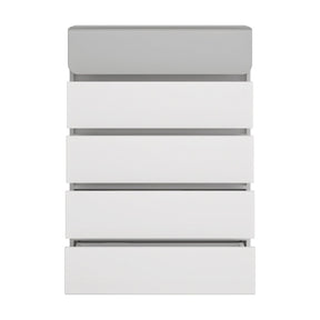 Comoda ALBI, alb, PAL laminat, 72x42x102 cm