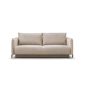 Canapea extensibila Amalfi, stofa catifelata maro - Monolith 15, 226x105x90 cm