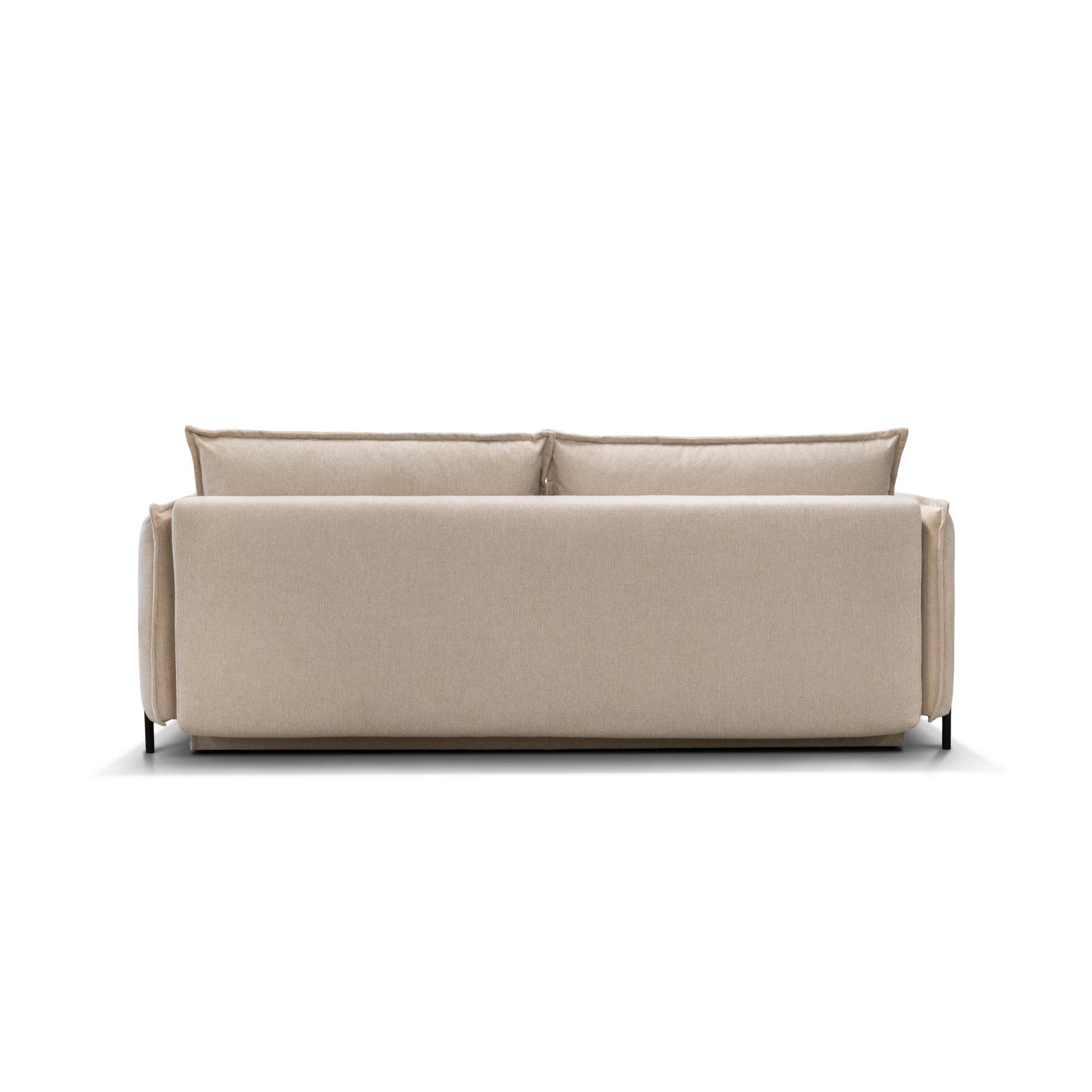 Canapea extensibila Amalfi, stofa catifelata maro - Monolith 15, 226x105x90 cm