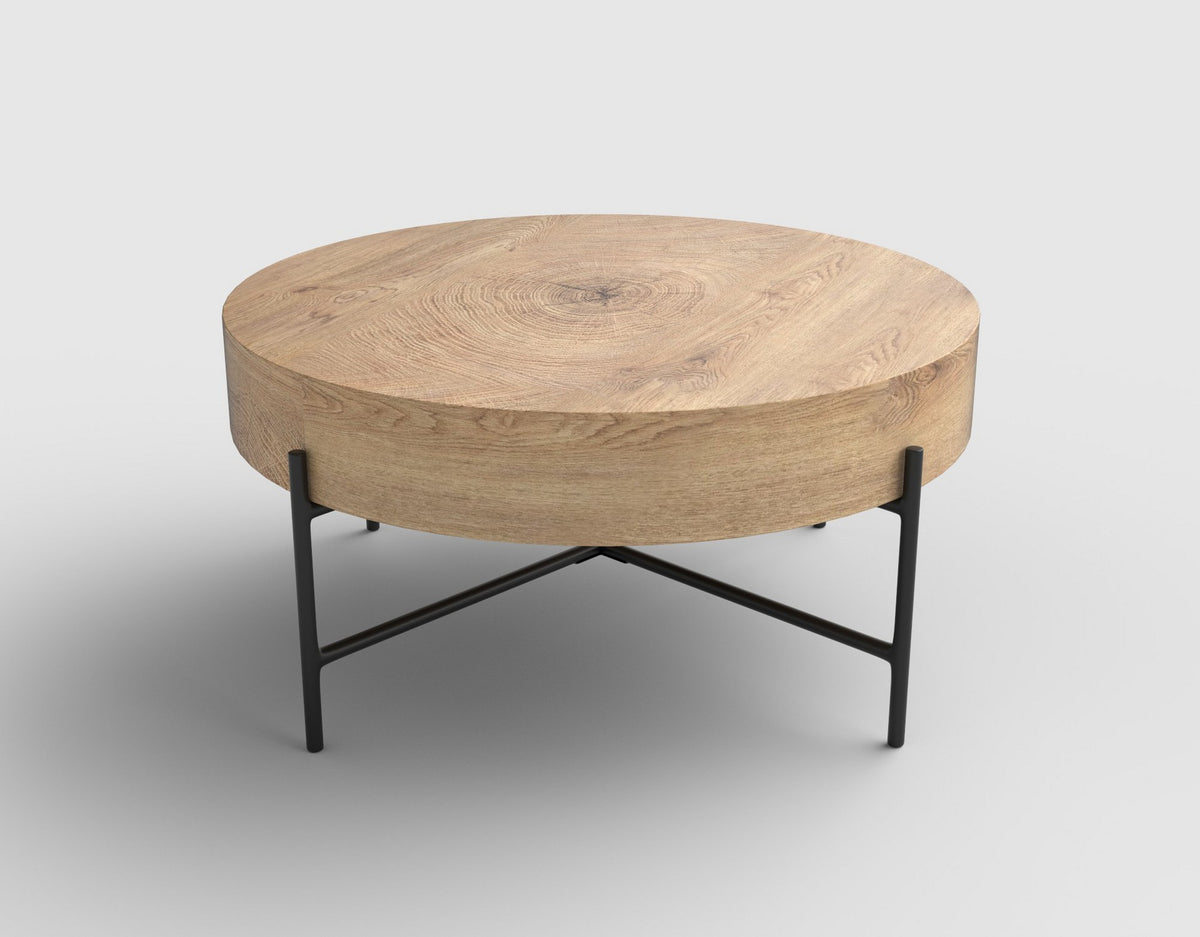 Masuta cafea rotunda Brooklyn, 80x37 cm