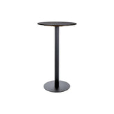 Masa BT-007, negru, ceramica/metal, 60x60x105 cm