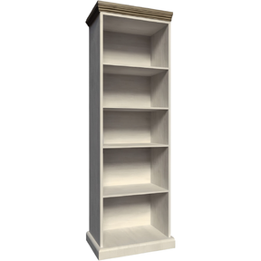 Etajera ROYAL RW, PAL, pin nordic/stejar sălbatic, 68x39x187 cm